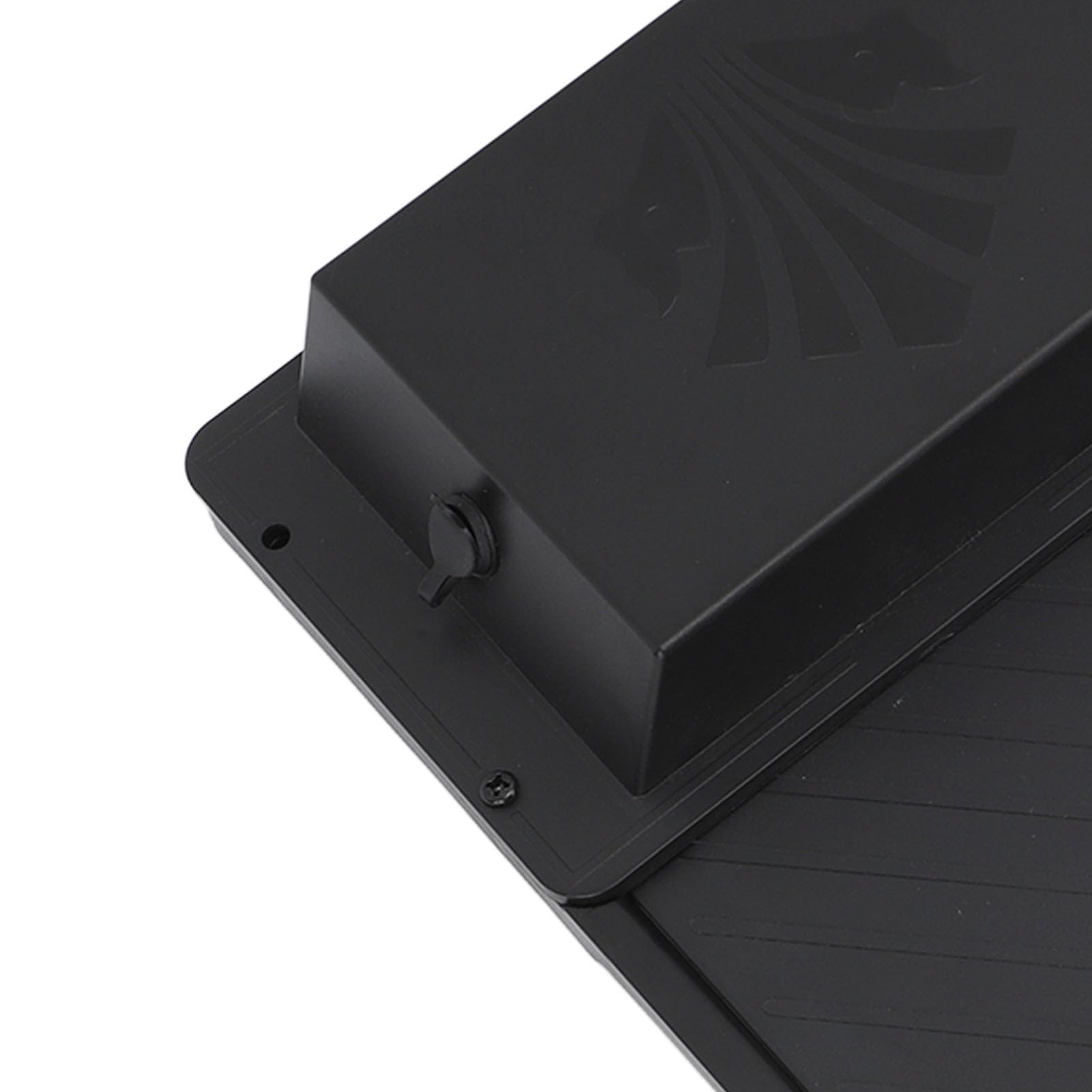 Asixxsix Automatyczne Drzwi do Kurnika, Plastikowe Automatyczne Drzwi do Kurnika z Trybem Timera, Wyświetlacz LED HD USB lub Zasilany Bateryjnie Otwieracz dla Kurczaków, (BLACK)