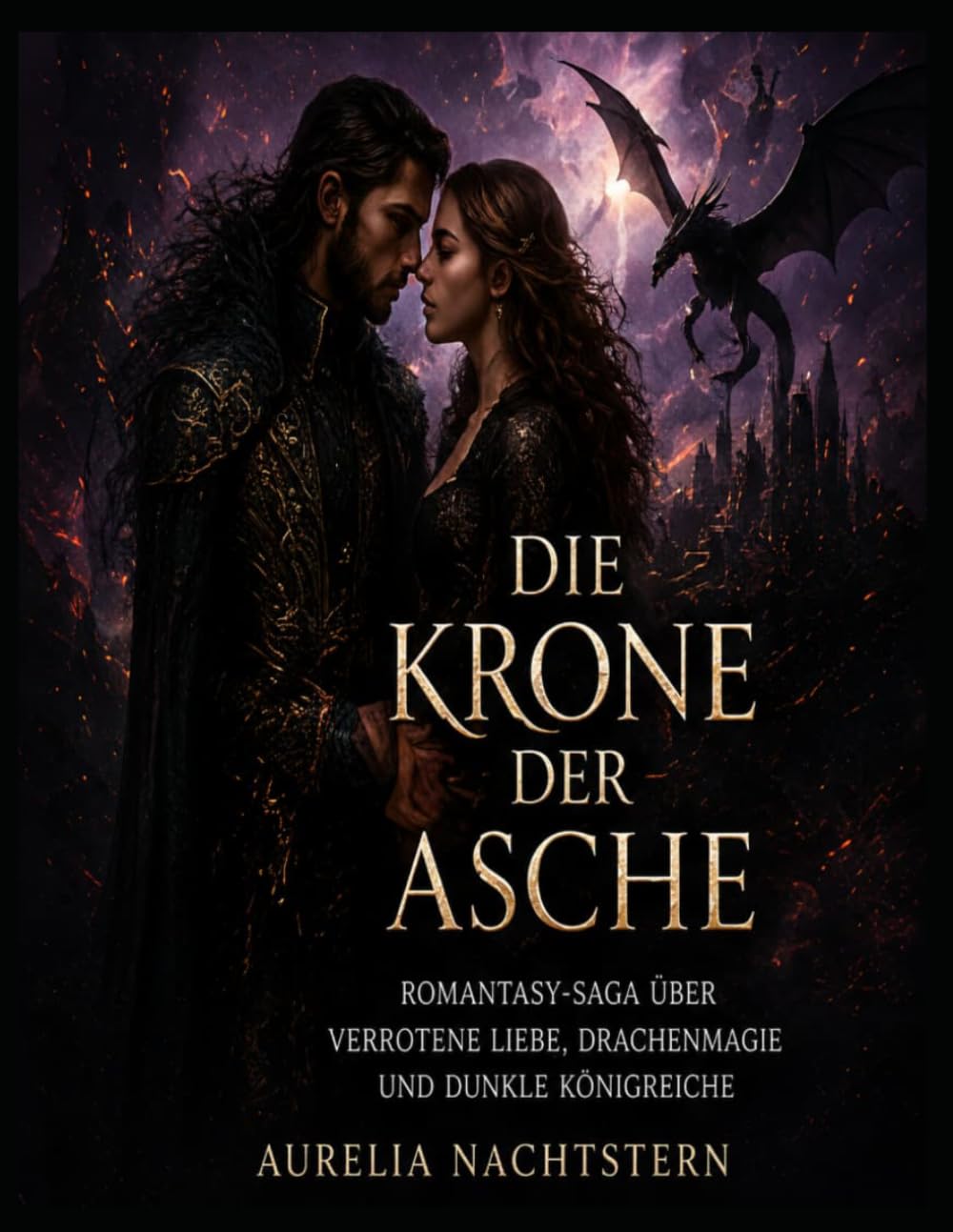 Die Krone der Asche: Romantasy-Saga über verbotene Liebe, Drachenmagie und dunkle Königreiche