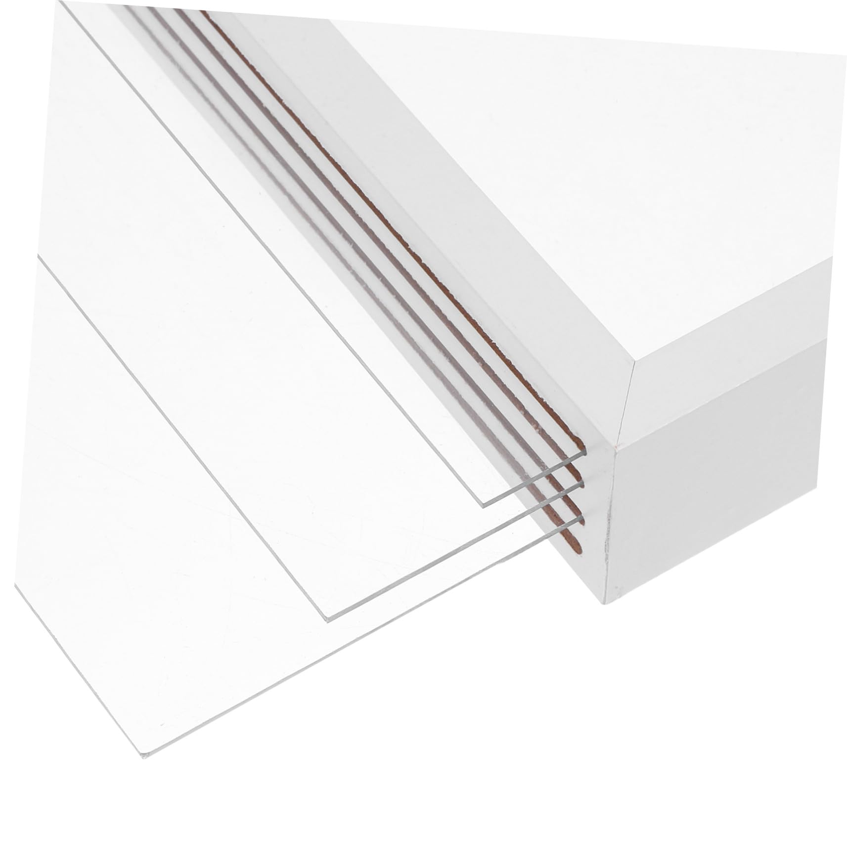 OUNONA Kit de Marco de Huella de Manos Madera Blanco para Recuerdo Familiar Pintura DIY