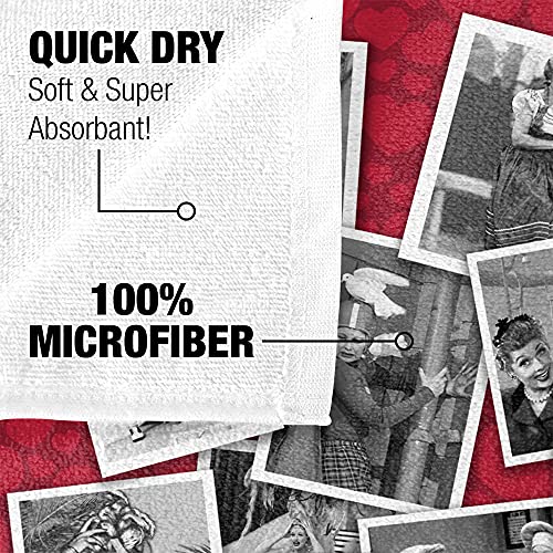 Trevco I Love Lucy Time After Time Officially Licensed Beach Towel 30" X 60" #TOP3