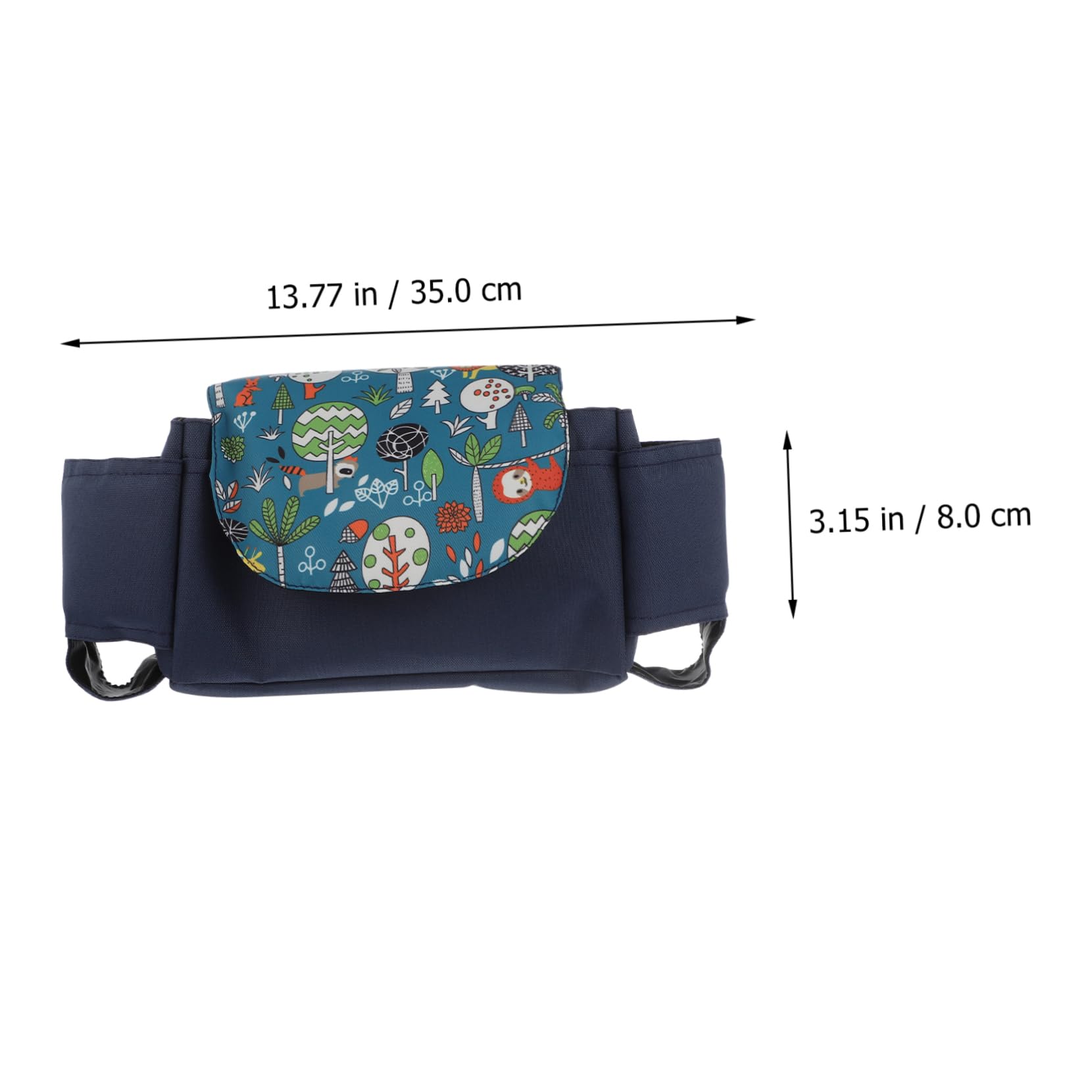 Toyvian 3pezzi Organizer Per Passeggini Borsa Portaoggetti Multifunzionale Per Supporto Per Bottiglie e Tazze Facile Da Appendere Compatto e Leggero Per Passeggiate e Viaggi