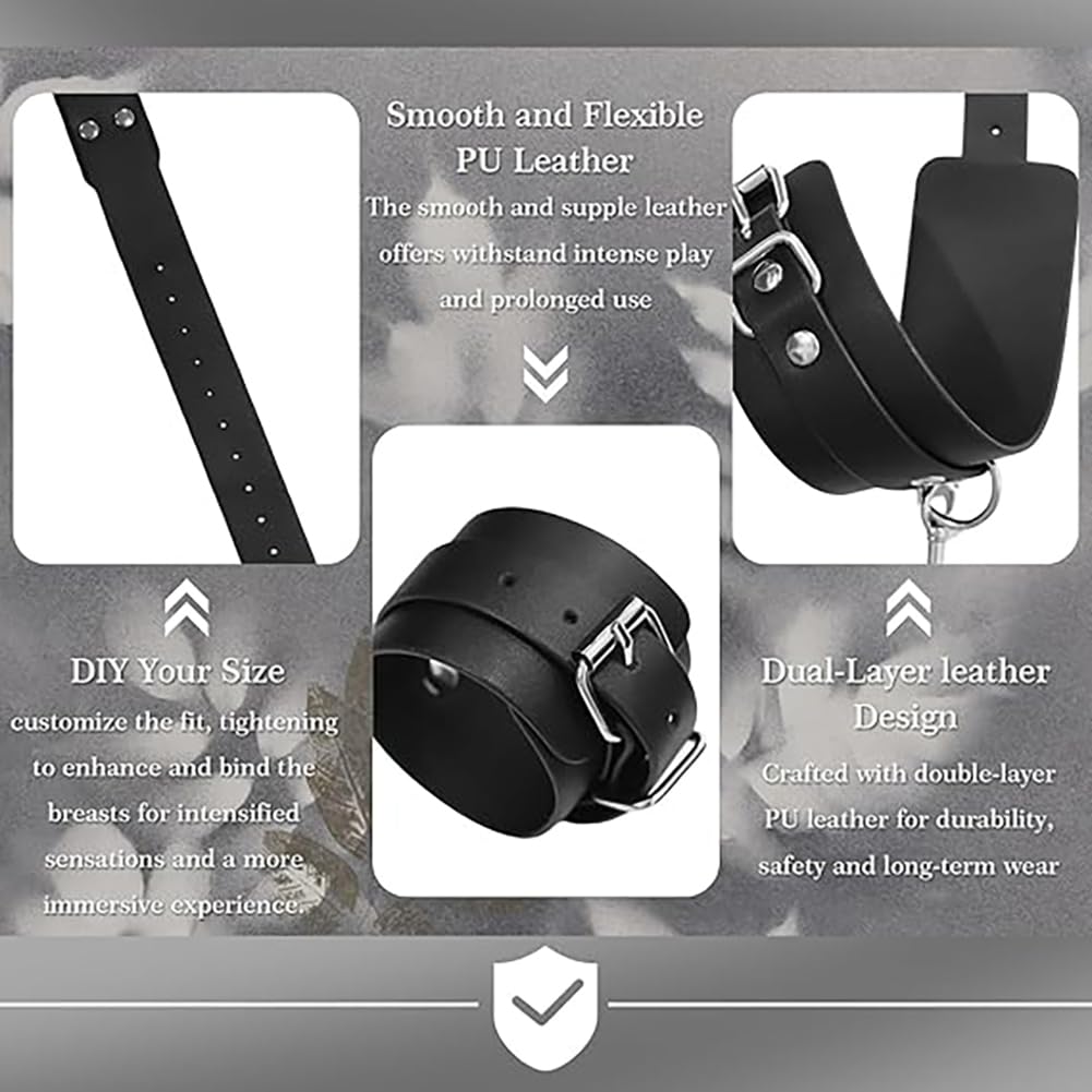 Jouets sexuels BDSM Bondage pour les couples, ensemble de menottes pour les seins, harnais pour les seins de bonnet A à D, jouets BDSM extrêmes pour femmes