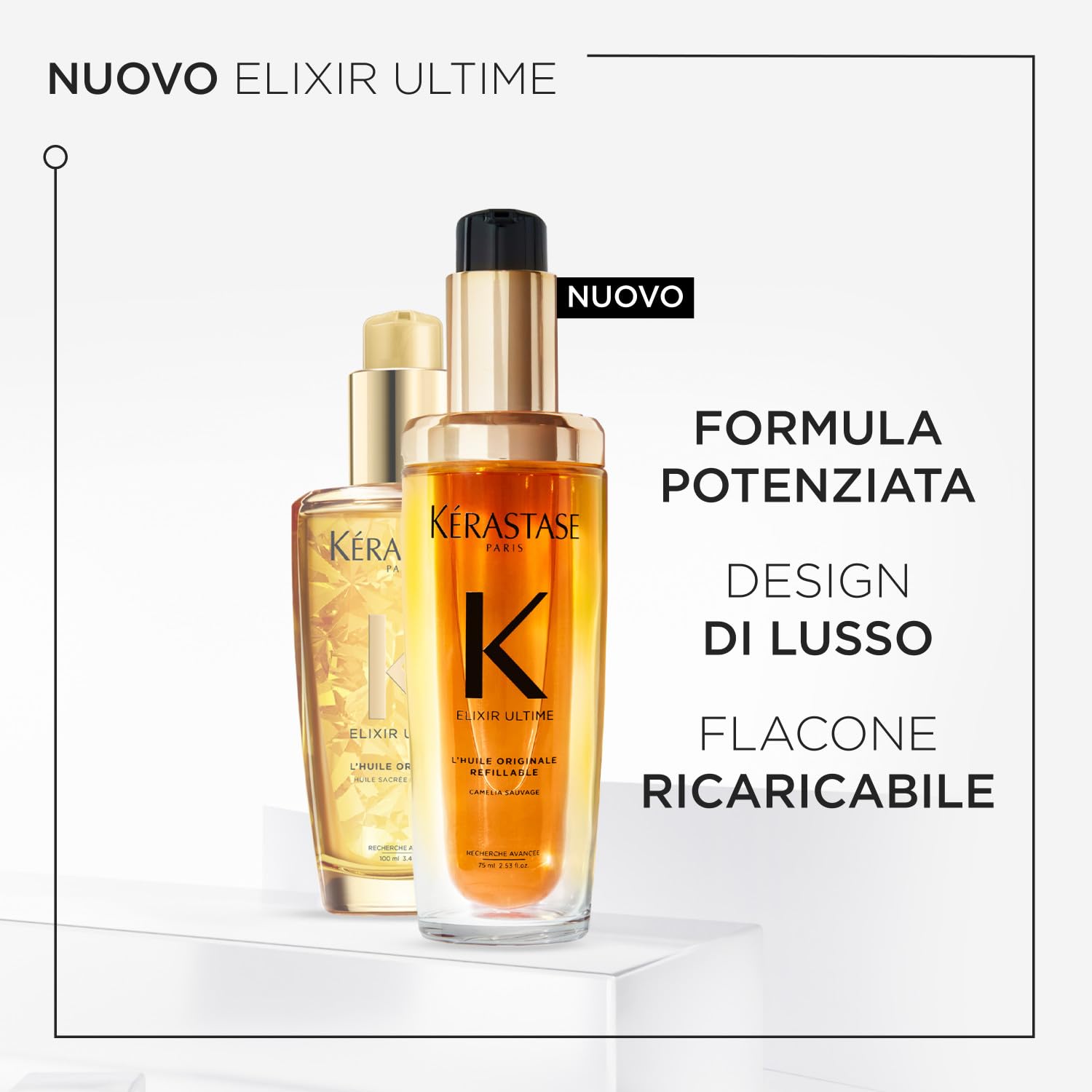 Kérastase L'Huile Originale Elixir Ultime Olio Per Capelli Secchi e Spenti 75 ml