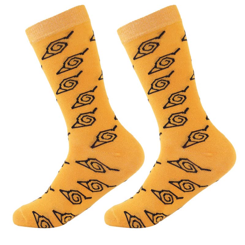 mozey Printed Multicolored Men's Cotton Socks, Crew Length Colorful Funky Boys Socks-picture-47