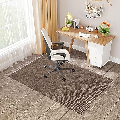 ゲーミングチェアマット 150*150CM デスクチェアマット チェアマット カーペット ラグ フロアマット 大きいサイズ 椅子用マット 無地 シンプル 滑り止め 静音 ずれない キズ防止 吸水性 速乾性 洗える カット可能 寝室 居間用 オールシーズン