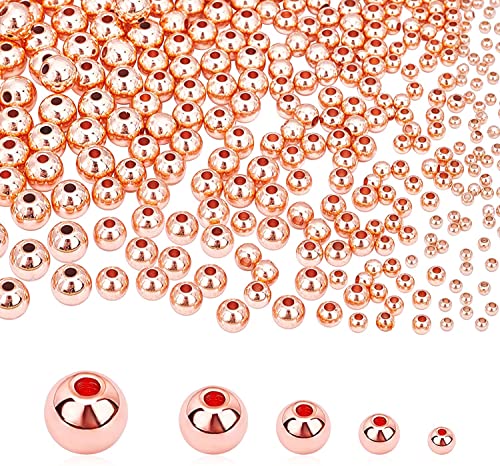 3 Mm Rose Gold Kaplama Desensiz Yuvarlak Metal (5 Gram)