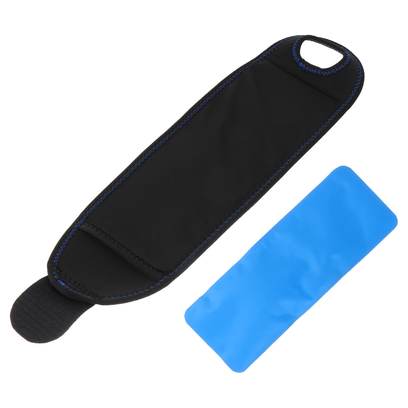 GALPADA Borsa di Ghiaccio in Gel da Polso con Cinturino Traspirante Impacco Caldo e Freddo Riutilizzabile per Lesioni Sportive Gonfiore e Distorsioni Set 2 Pezzi per Atleti e