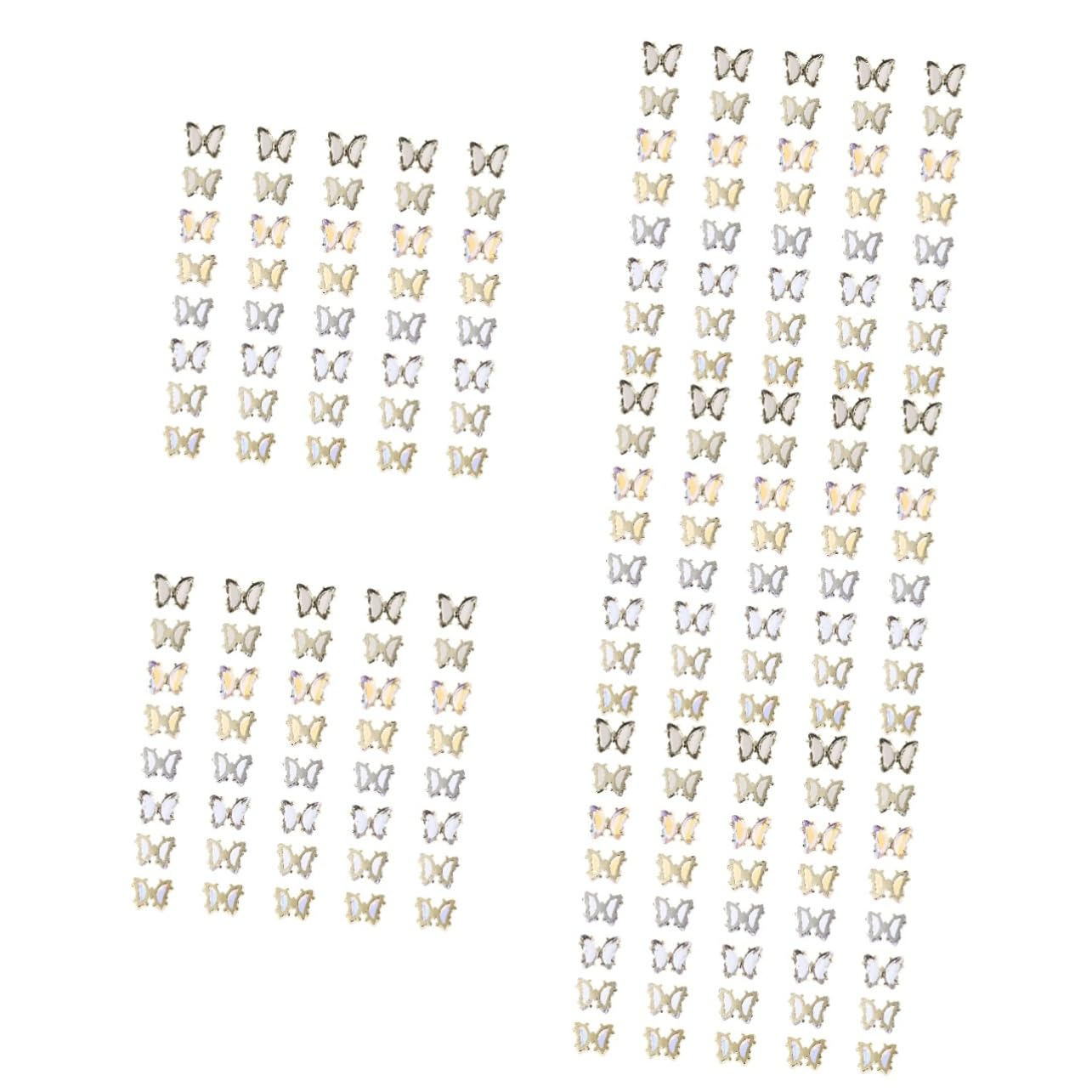 CALLARON 5 Set Ciondoli Per Unghie Decorazioni Per Nail Art Per Manicure Per Feste E Speciali 40 Pezzi*5