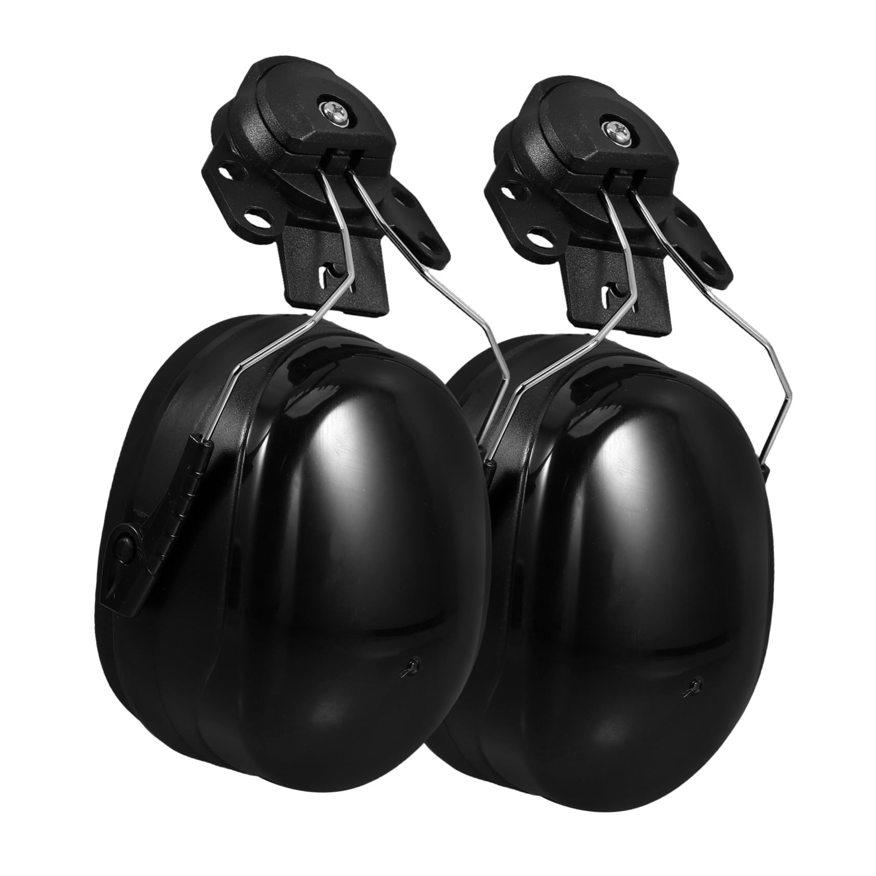 Mikinona Protector Auditivo Casco Seguridad Industrial con Orejeras Antiruido Ajustables Diseño Ligero Abs para Adultos y Aislamiento Acústico Duradero para Construcción y Fábrica
