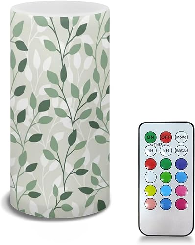 Vista 183 de Velas LED sin llama personalizadas que funcionan con pilas con temporizador remoto que cambia de color, personaliza fotos y texto, hazlo tú mismo tu
