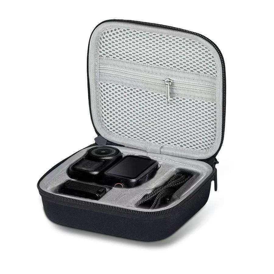 Image of Careflection Polyurethane Carrying Case for DJI OSMO Nano, Waterproof Dustproof Storage Bag, Double Layer Hand Carrying Box, Portable Safe Travel Protector, Black