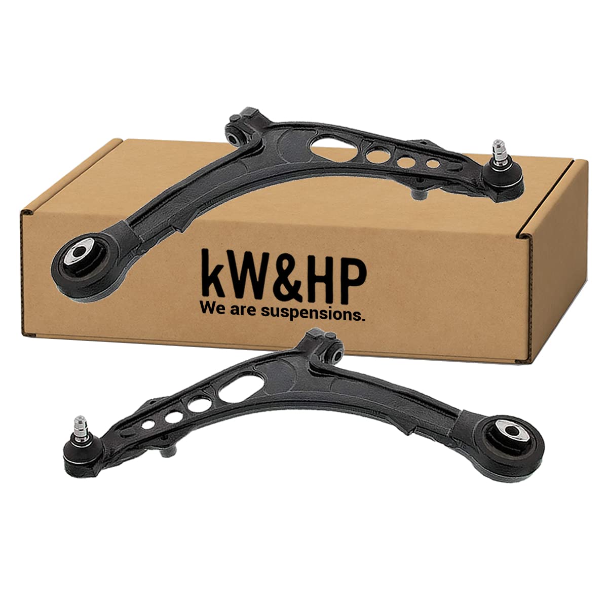 KIT COPPIA BRACCETTI ANTERIORI DESTRO E SINISTRO kW&HP PER PUNTO 188 1.2 1.3 1.4 1.9 JTD