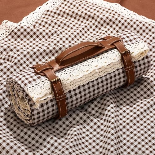 VitalCozy Waterproof Picnic Blankets 59 x 78in...
