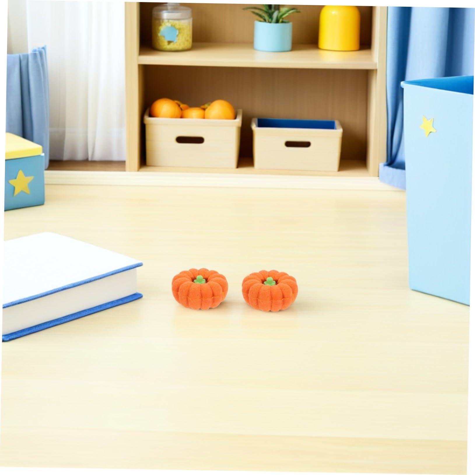 ORFOFE 80 Di Gomma 3D Per La Scuola Mini Gomme Da Cancellare A Forma Di Zucca Gomme Divertenti Per Matite A Forma Di