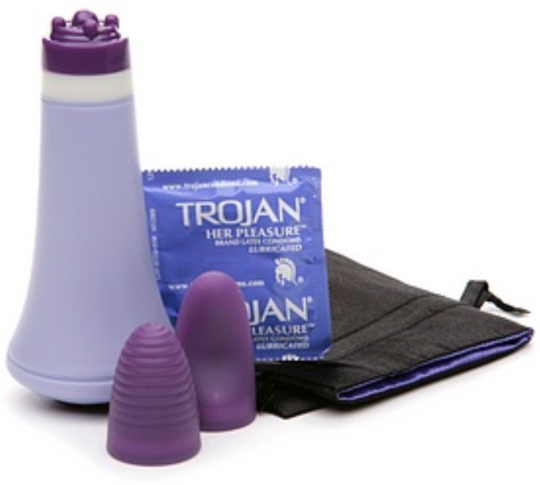 Trojan Vibrations Vibrating Tri Phoria Multi Speed With Condom Intimate |  Desertcart Barbados