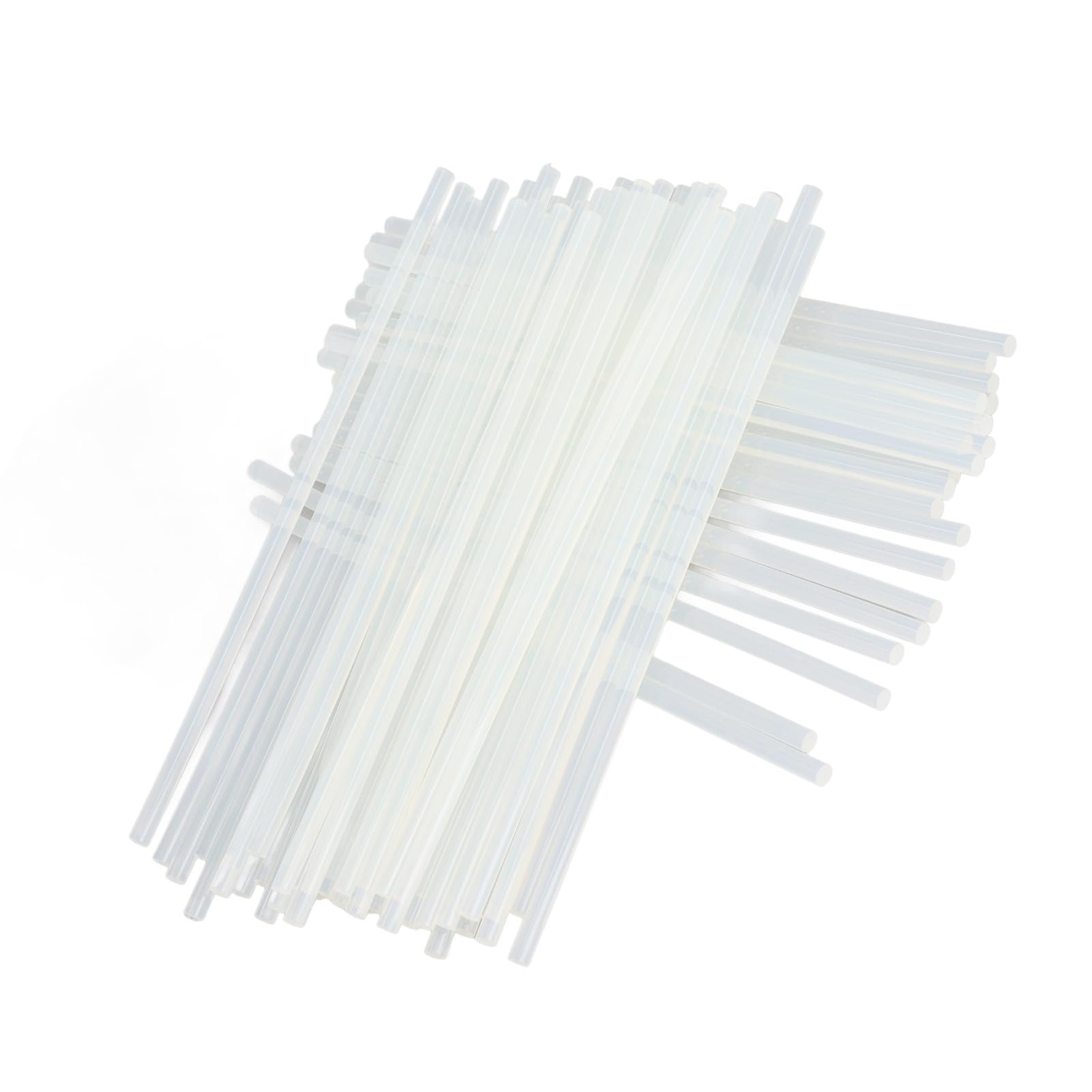 180 pz. Stick di Colla a Caldo Stick di Colla Adesiva Trasparente Forte 7mm x 270mm (0,28 x 10,6) Stick di Colla a Caldo Trasparenti per Decorazioni di Riparazione