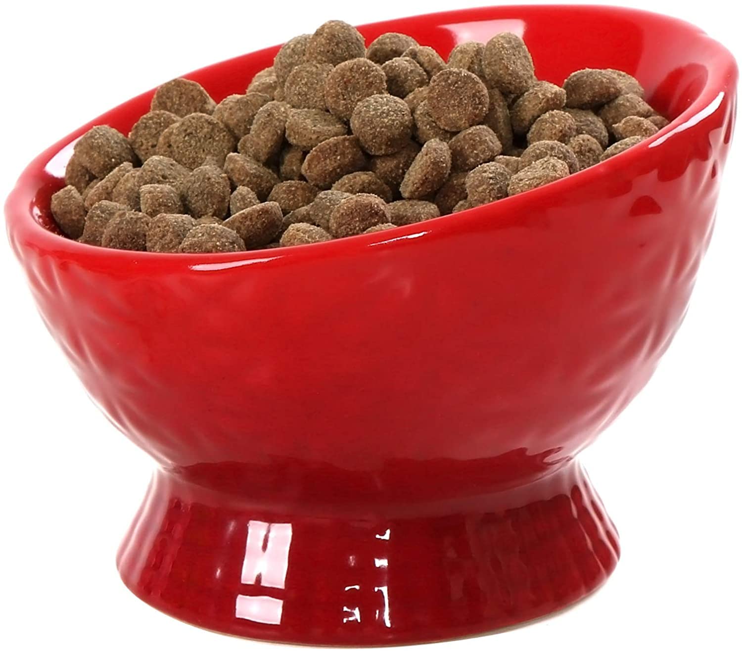 PETANGEL Ceramic Cat Dog Bowl, Elevated Anti Vomiting Stress Free Tilted Pet Bowl, Ceramic Food Bowl for Protecting Spine, Backflow Prevention and Anti-Vomiting, Pet Food Bowl Dishwasher Safe (B0B4FZCH9G) Amazon Price History, Amazon Price Tracker