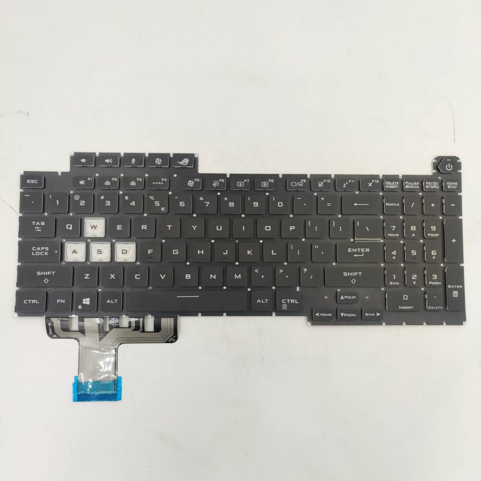 Clavier ASUS ROG Strix G713QR G17 - Disposition US QWERTY