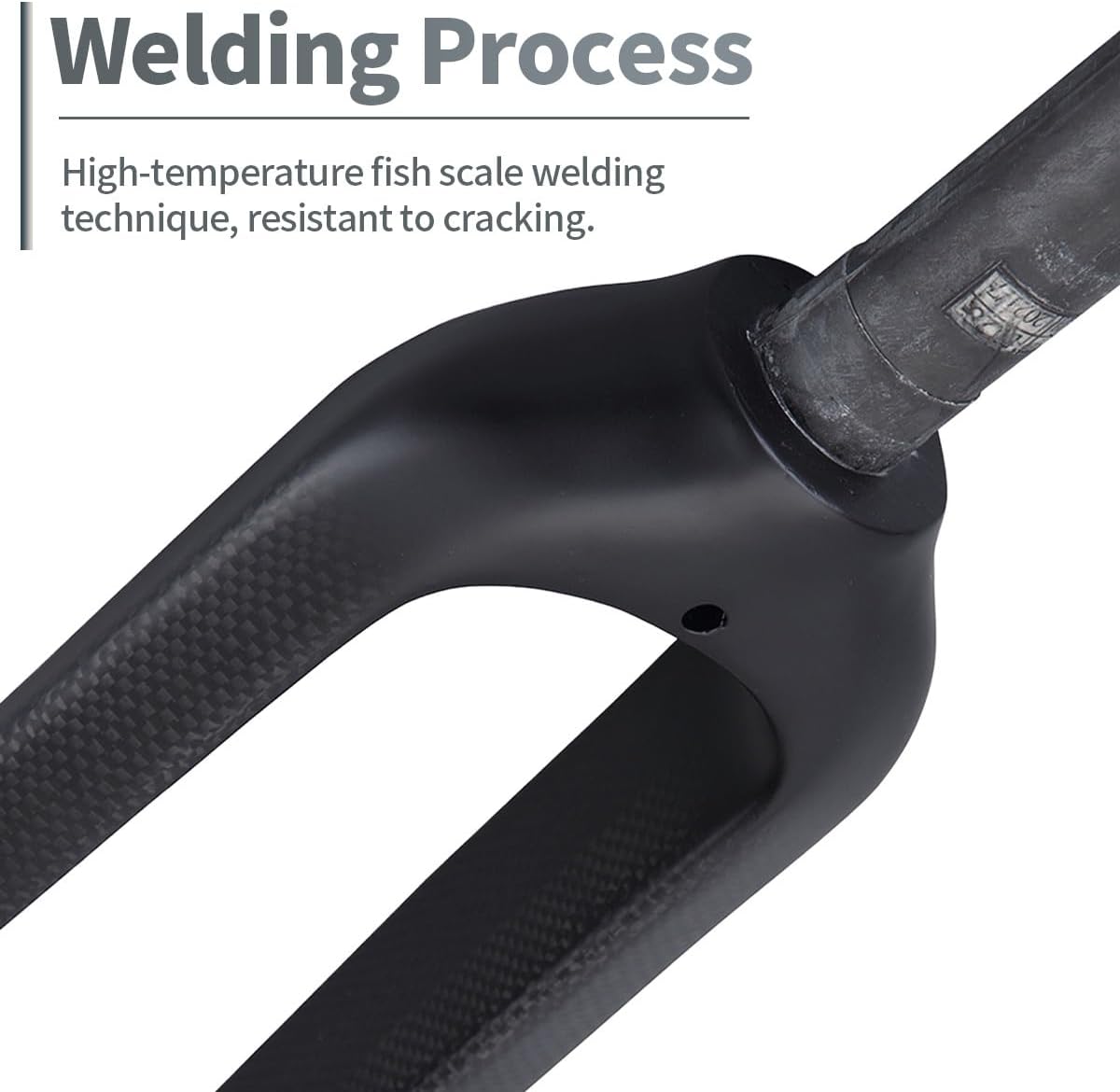 Mountain Bike Carbon Fiber Rigid Fork 28.6mm Threadless QR Straight Tube Superlight Front Forks Disc Brake Hard Forks