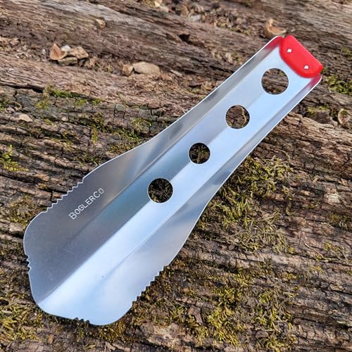 Image of Ultralight Backpacking Trowel, 0.48 oz (13.5g) Red