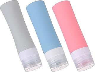 DOITOOL Silicone Containers 1 Set Silicone Travel Bottles Squeeze Bottle Travel Containers for Toiletries Travel Bottles for Toiletries Silicone Water Bottle for Cream Lotion Lotion Container