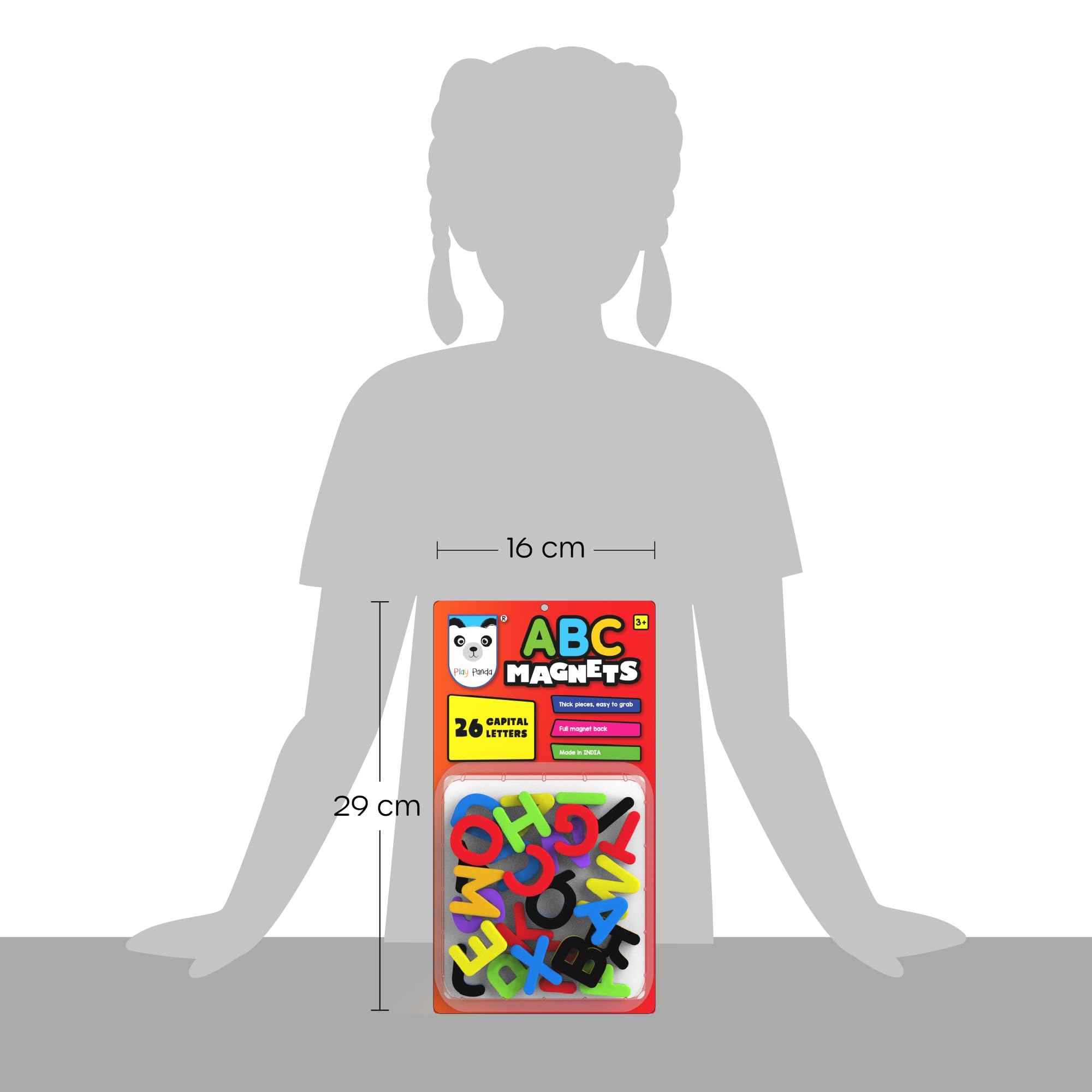 Amazon.in: PLAY PANDA: Magnetic Alphabets & Numbers