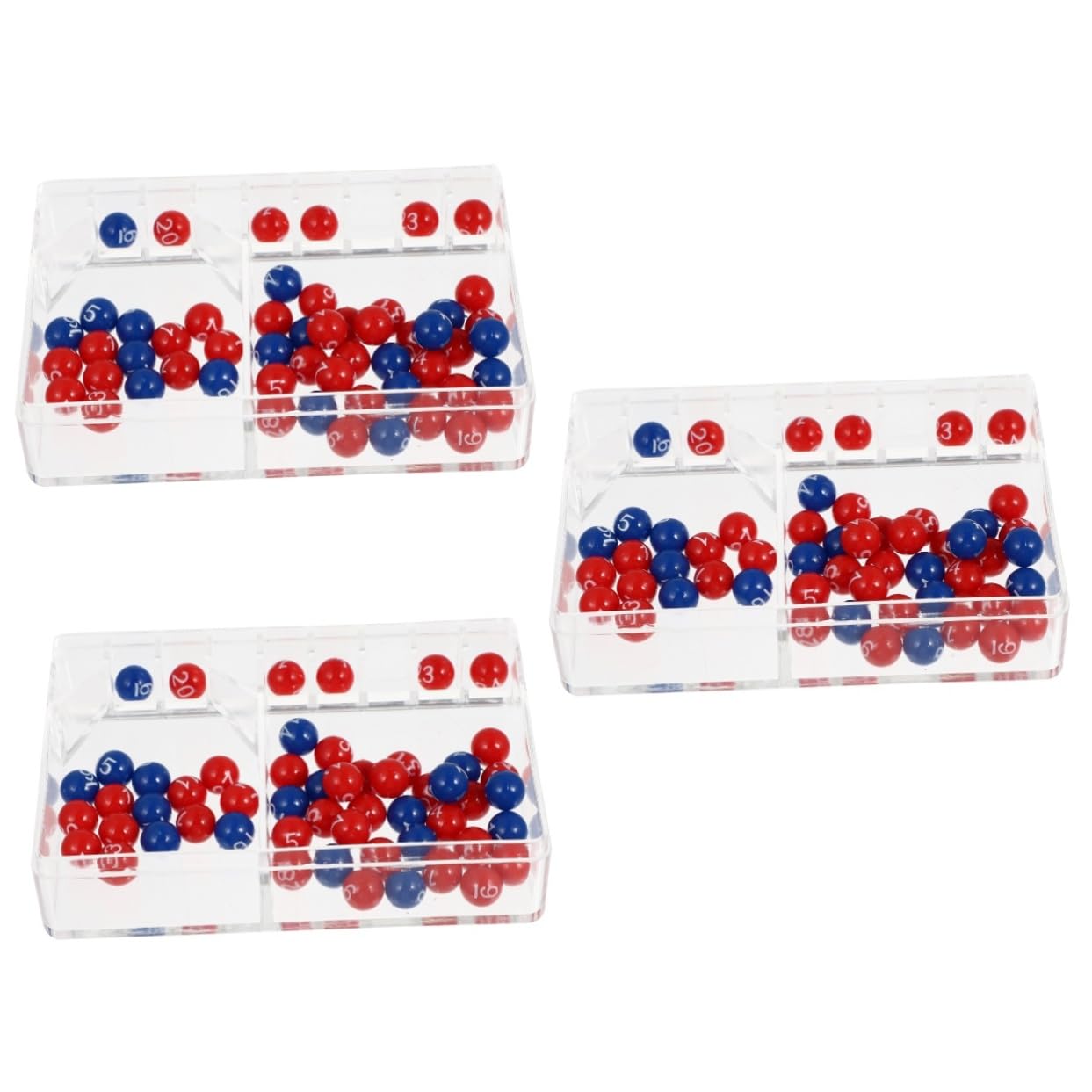 ERINGOGO 3 Sets Party Toys Plastic Child Lucky Ball Aldult, As Shown 2x3pcs, POC03KF201191V658