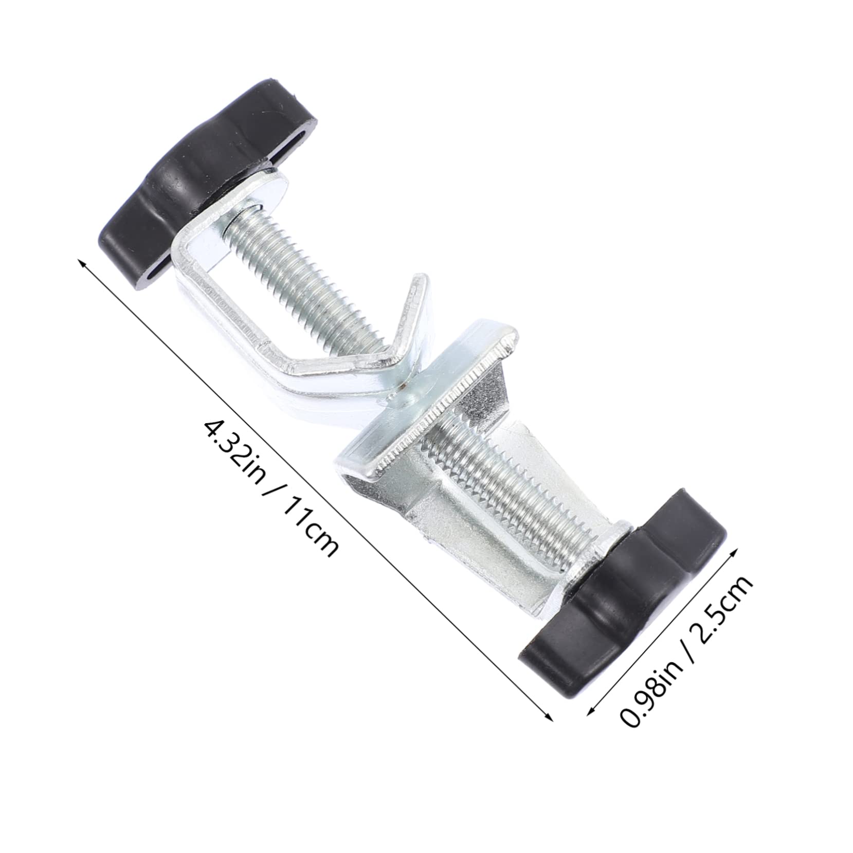 STOBAZA 2pcs Bosshead Clamp Holder for Chemistry Lab Equipment Adjustable Clip Holder Plastic Knobs