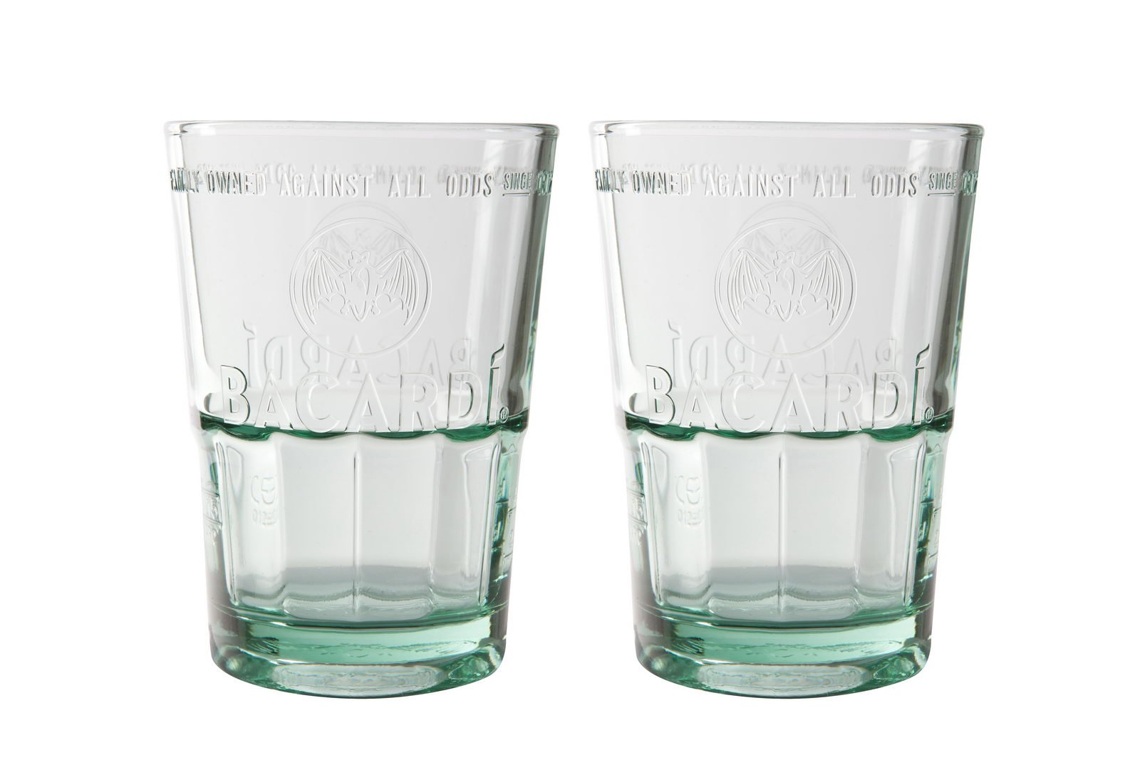 Bacardi Mojito Caipirinha Glas grün 6er Gastro Edition