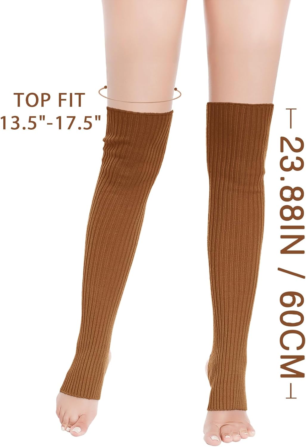 v28 Women’s Neon Knit Leg Warmer for 80s Party Dance Sports Yoga - Image 2