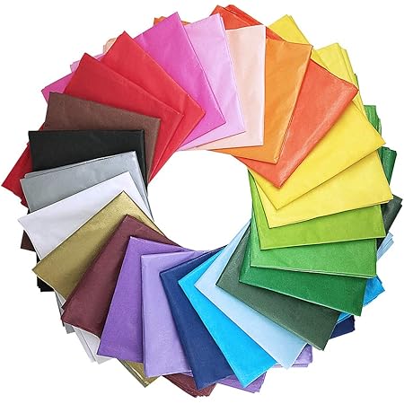 Amazon Co Jp Supla 1枚 24色 ティッシュペーパー バルク包装ティッシュペーパー アート レインボーティッシュペーパー X 26インチ アートクラフト フローラル 誕生日パーティー フェスティバル ギフト ラッピング装飾ティッシュペーパーポンポン 文房具