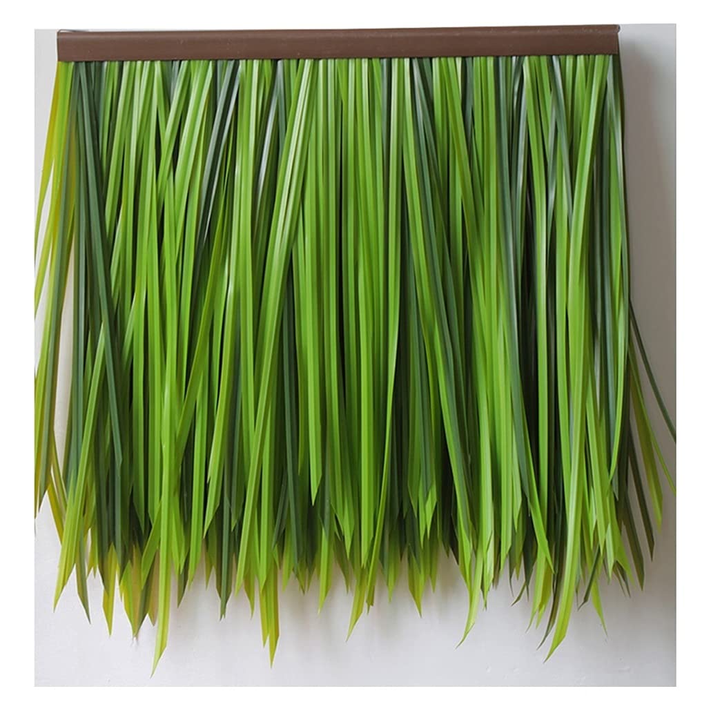 Rollo de paja de palma sintética y plástico ignífugo para decoración exterior