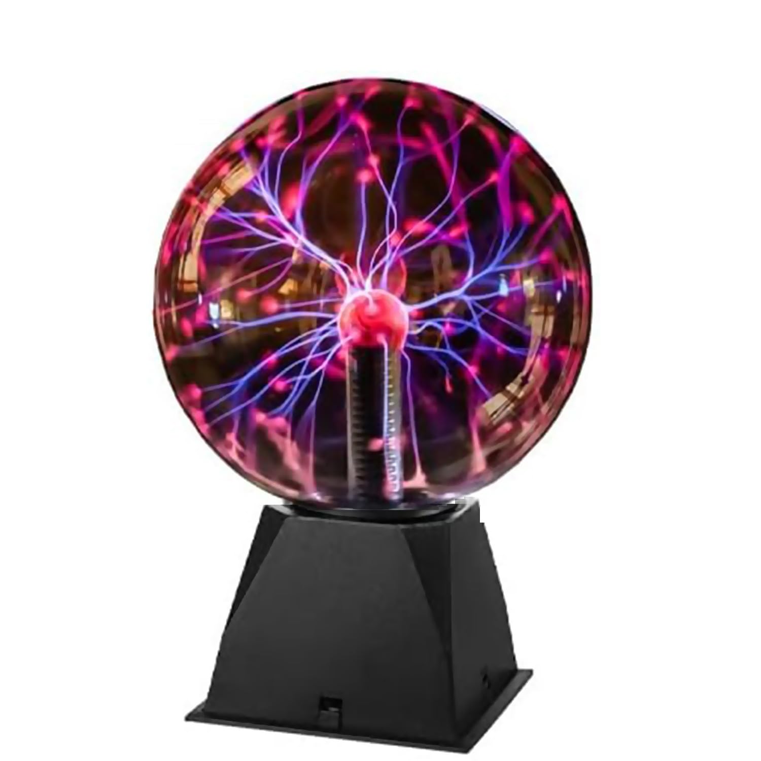 I-TOTAL® - Lampada al Plasma Magica Lampada Plasma Sensibile al Tocco e al Suono Luce Novità Luci Notturne per Decorazione/Bambini/Camera da Letto (6")