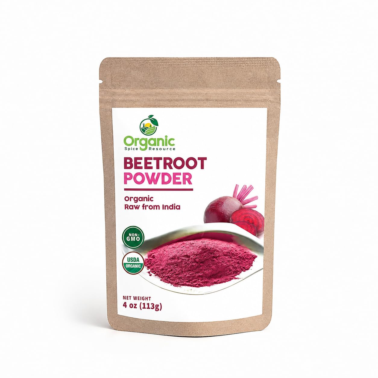 Organic Spice Resource Pó de Beterraba Orgânico 112 g