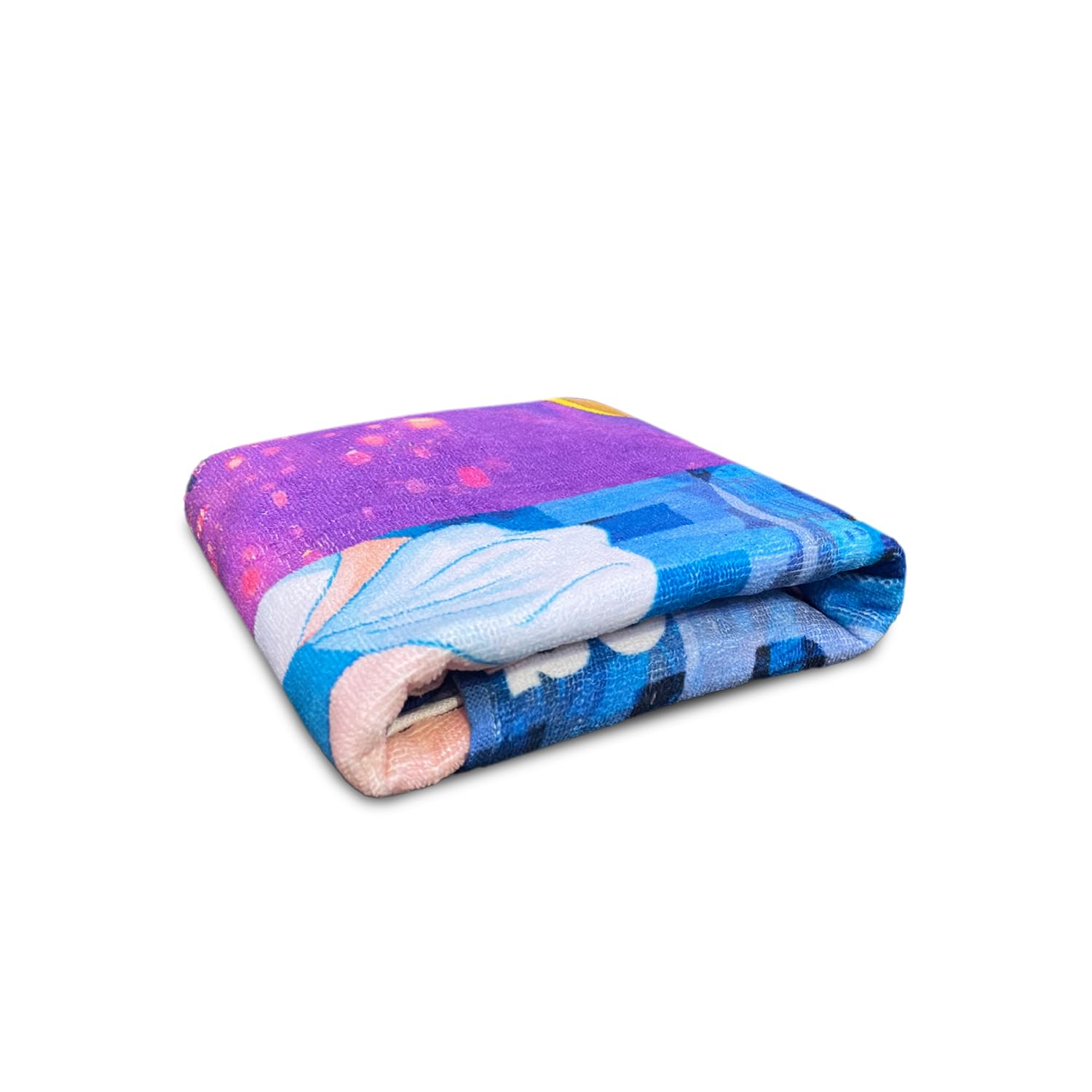 Sassoon Disney Princess Brave (Multicolor) Cotton Kids Bath Towel with Gift Box in 400 GSM- 60 cm x 120 cm