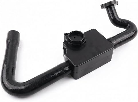 Aluminum Oil Separator Fit for 2011-2025 Ford F250 F350 F450 F550 Super Duty 6.7L V8 Power Stroke Diesel Reroute Kit Crankcase Vent Valve OE# DC3Z6A785C, FC3Z6A785F, PC3Z6A785A, Aluminum