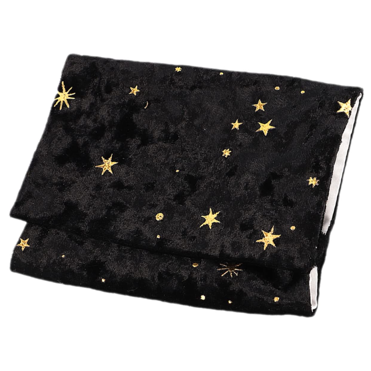 SEWACC 5 Piezas cubierta de libro de tela Protector de escritura decoración de libros de tela cubiertas de libros reutilizables cubiertas protectoras de libros portada del libro a5 Black