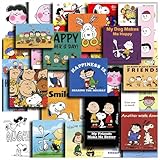 88枚 かわいいスヌーピーアニメステッカー スーツケース スヌーピーキャラクター防水シール バイク ヘルメット 部活など適用 非公式 [並行輸入品]