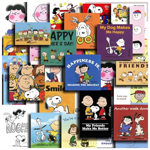 88枚 かわいいスヌーピーアニメステッカー スーツケース スヌーピーキャラクター防水シール バイク ヘルメット 部活など適用 非公式 [並行輸入品]のサムネイル