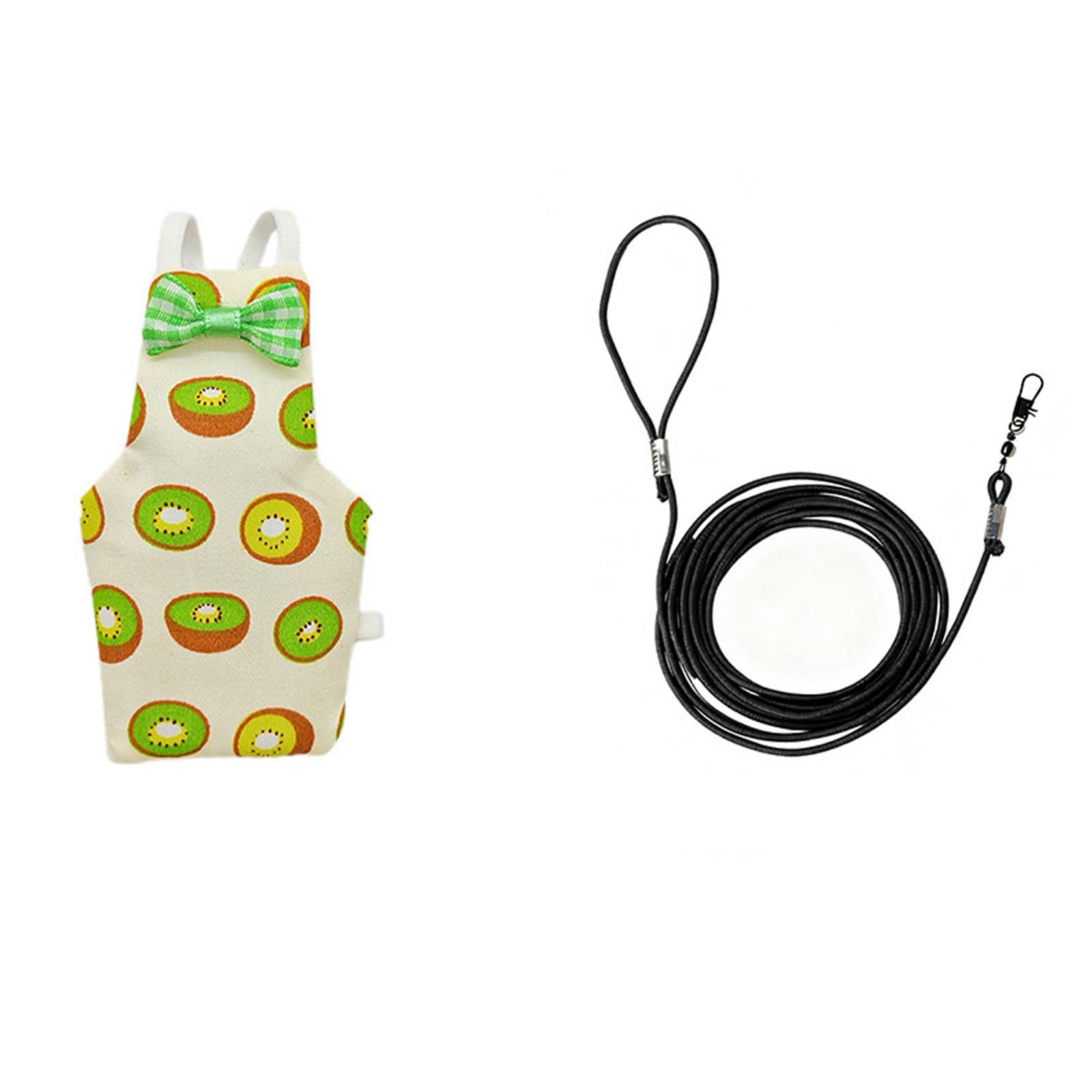 Ultralight Bird Flight Training Rope No Foot Damage Bird Flight Harness Lightweight Parrot Harness Leash Easy to Wear for Outdoor, S, 2M Kiwi | Pet Supplies | Cat Supplies-image-13