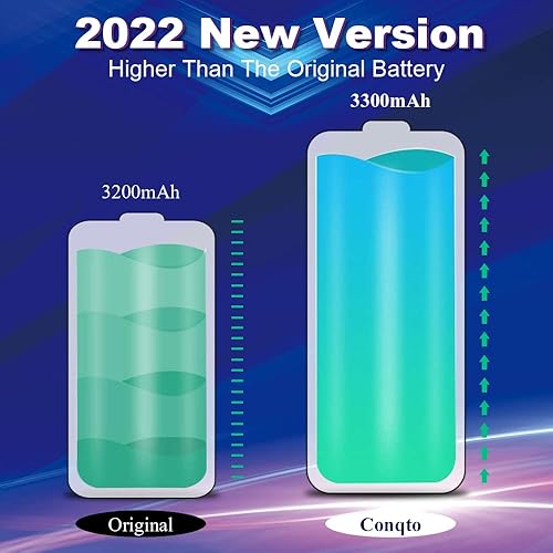 Miniatura 3 de SHENMZ 3300 mAh Batería LG V20, (nueva versión 2024) Conqto nueva actualización de 0 ciclos duradera batería extendida repuesto para LG V20 BL-44E1F