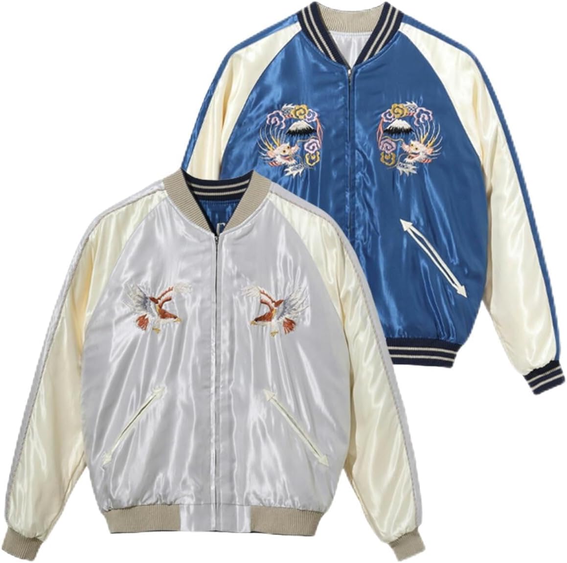 テーラー東洋　used加工　スカジャン テーラー東洋スカジャン ACETATE SOUVENIR JACKET “ROARING T