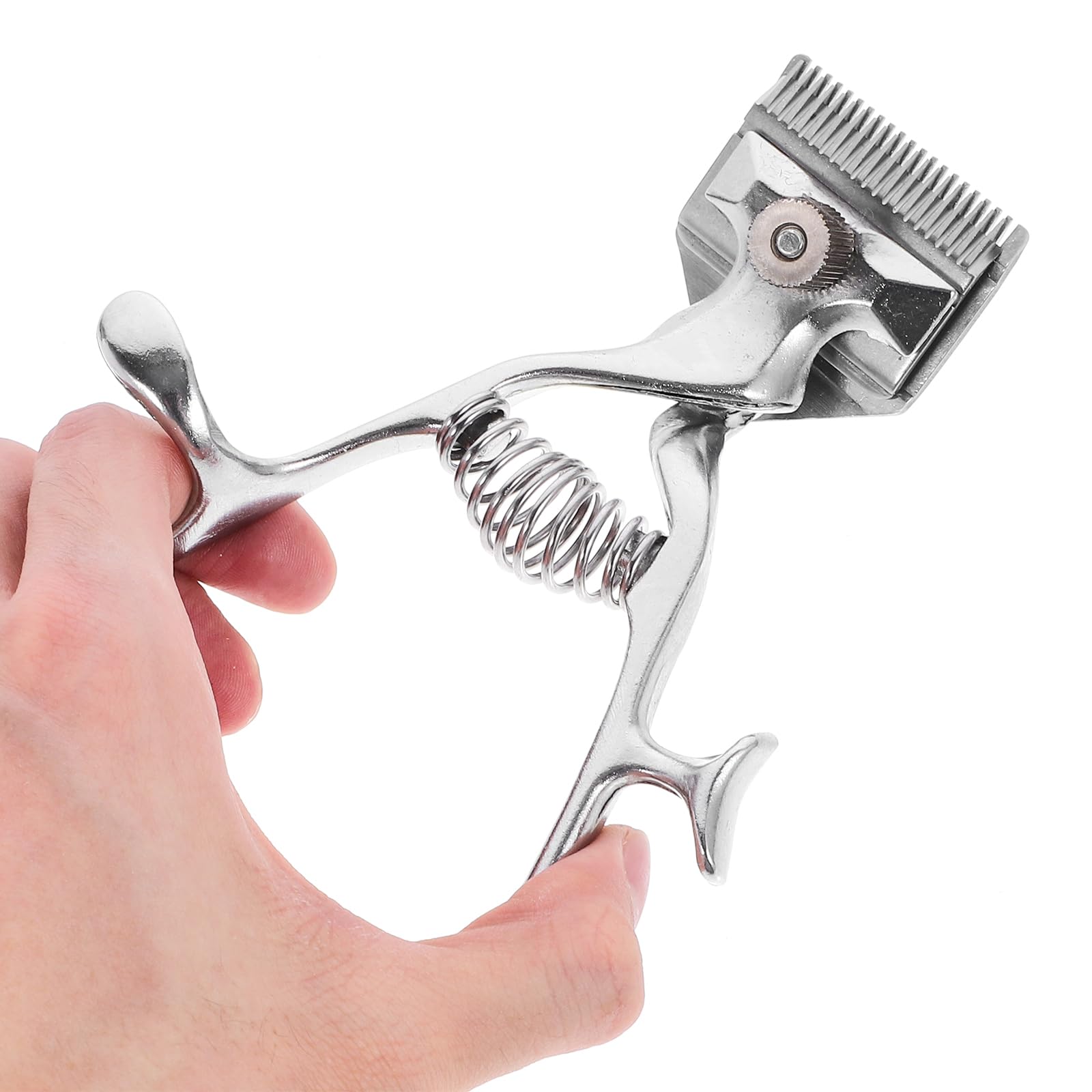 Beavorty Tondeuse Manuelle Ultra-Silencieuse Pour Animaux De Compagnie - Rasoir Ergonomique En Acier Inoxydable Pour Chien Et Chat, IdéAle Pour Toilettage Et Collection