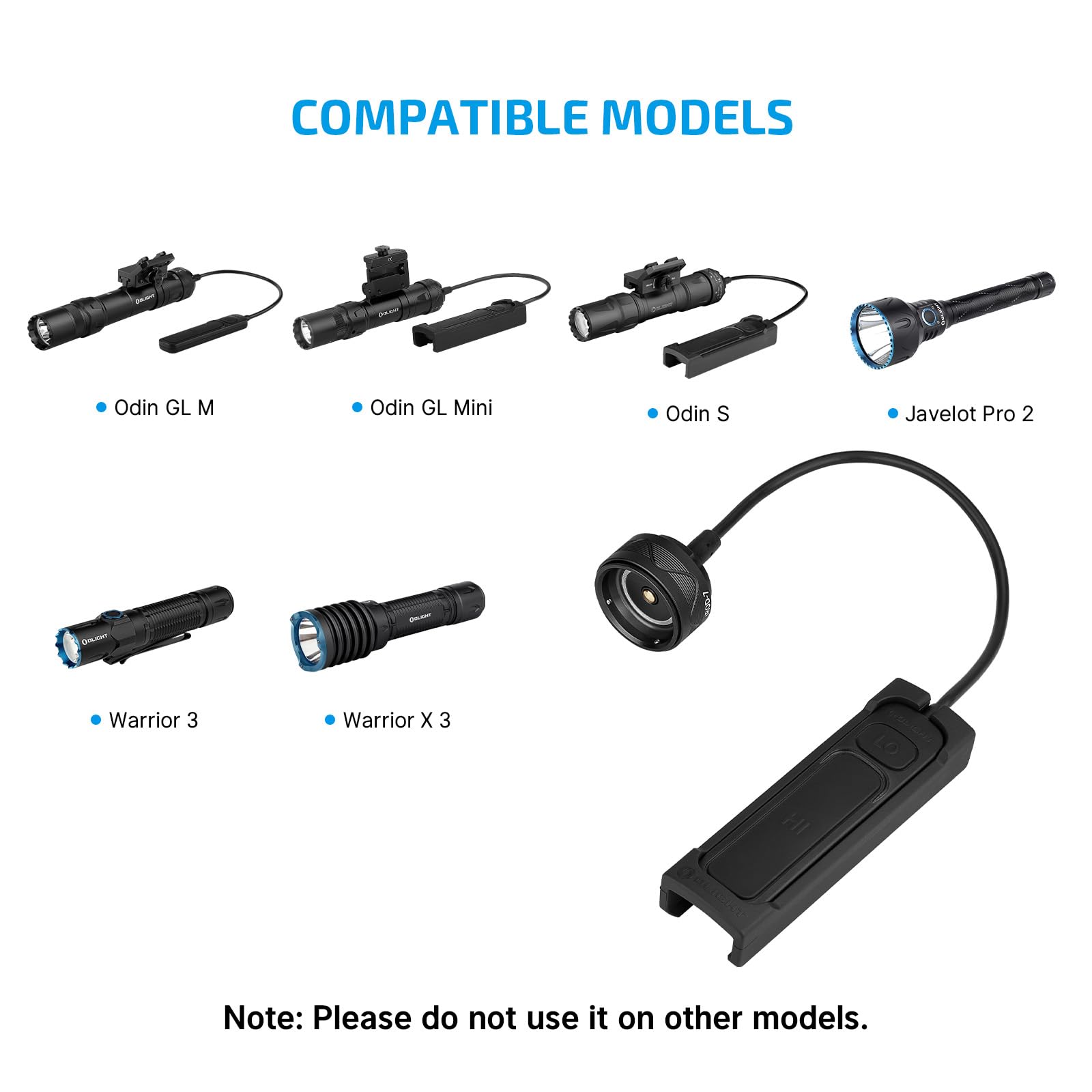 OLIGHT SROD-7 Magnetic Remote Pressure Switch for Odin GL M