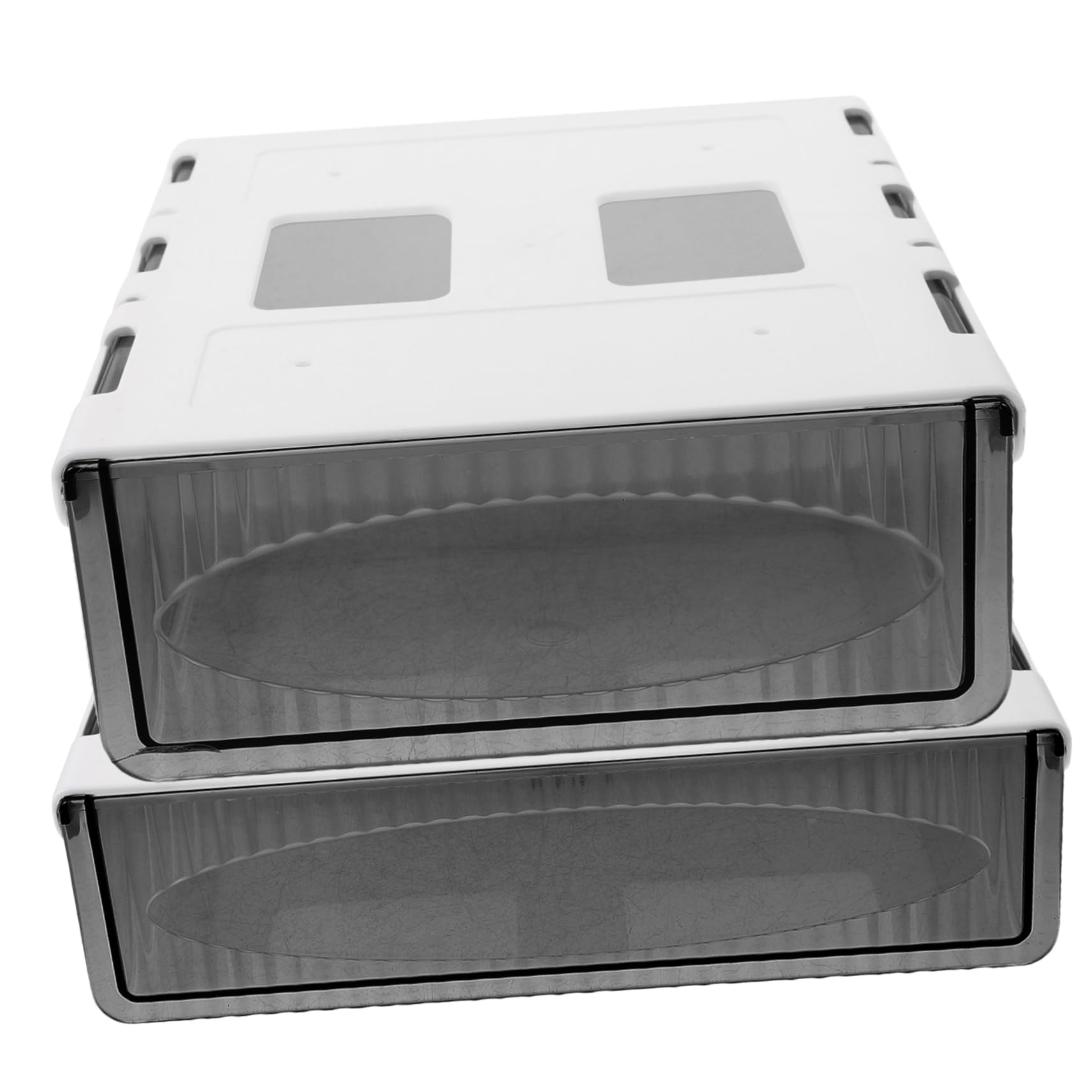 2pezzi La Scrivania in Plastica Resistente Organizer Per Ufficio e Casa Cassetto Per Organizzazione Della Scrivania