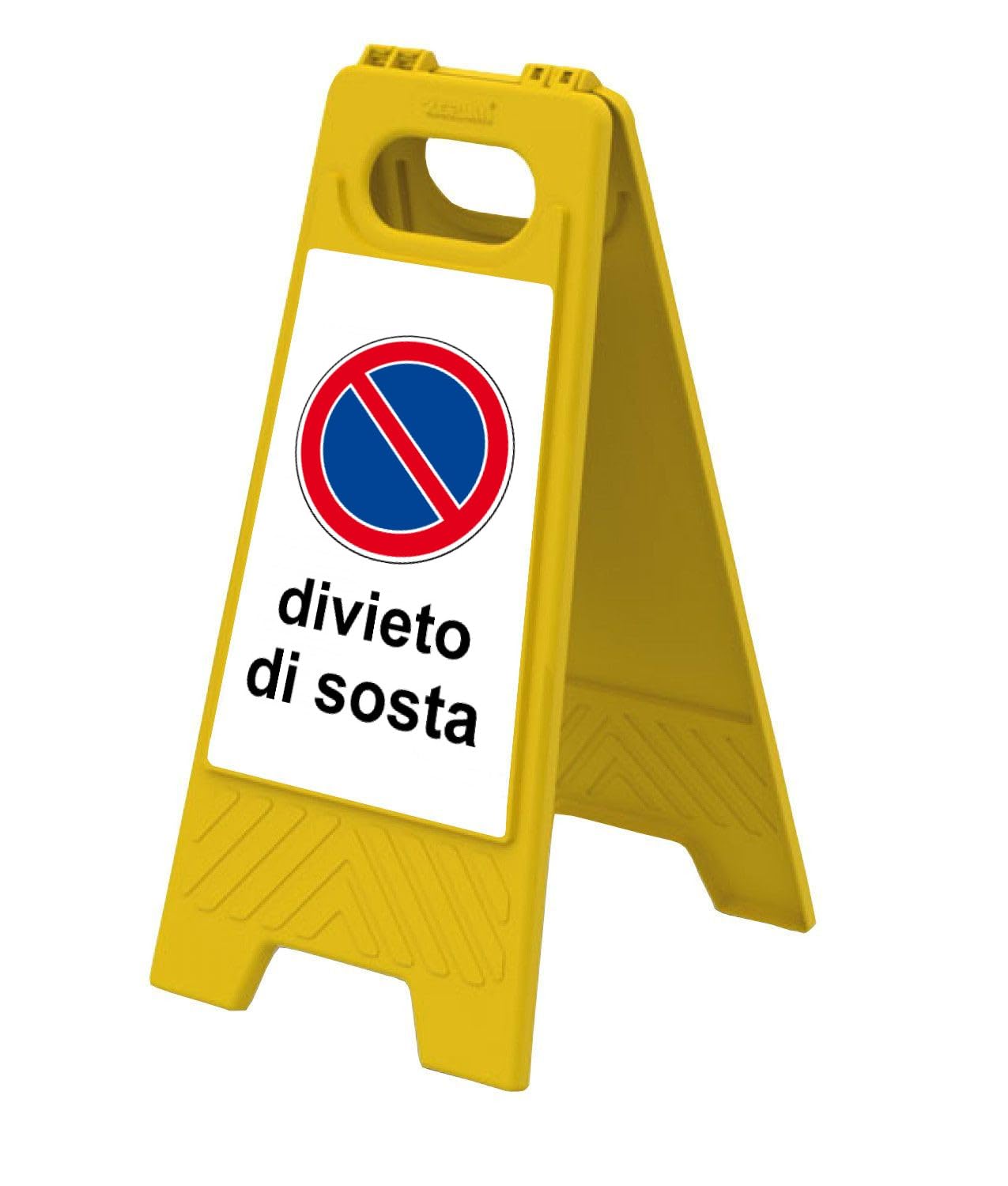 Cavalletto segnaletico personalizzato per luoghi interni o all'aperto, personalizzabile con qualsiasi grafica