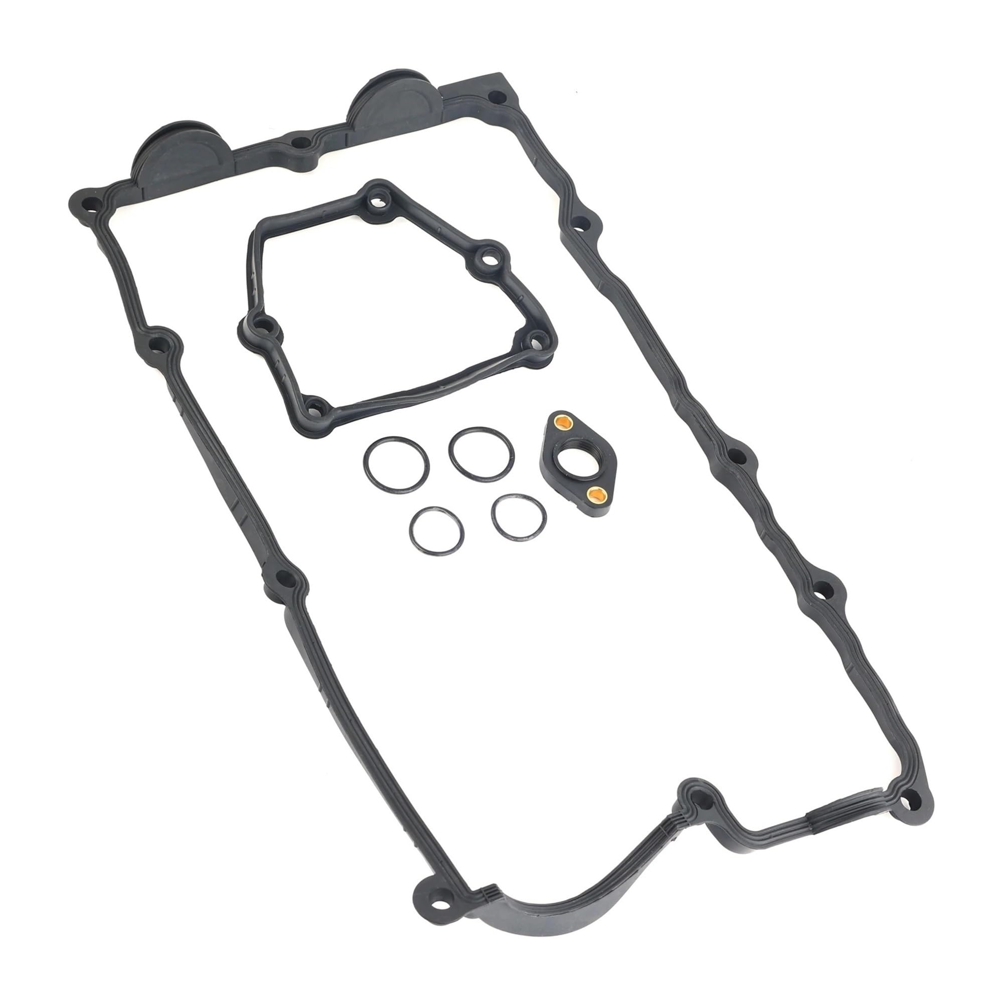 DYDGUTUFB Cylinder head cover Car Accessories Valve Cover Gasket Set 11120032224 For B&MW X3 E83 2.0i Z4 E85 2.0i 5 Series E60 520i