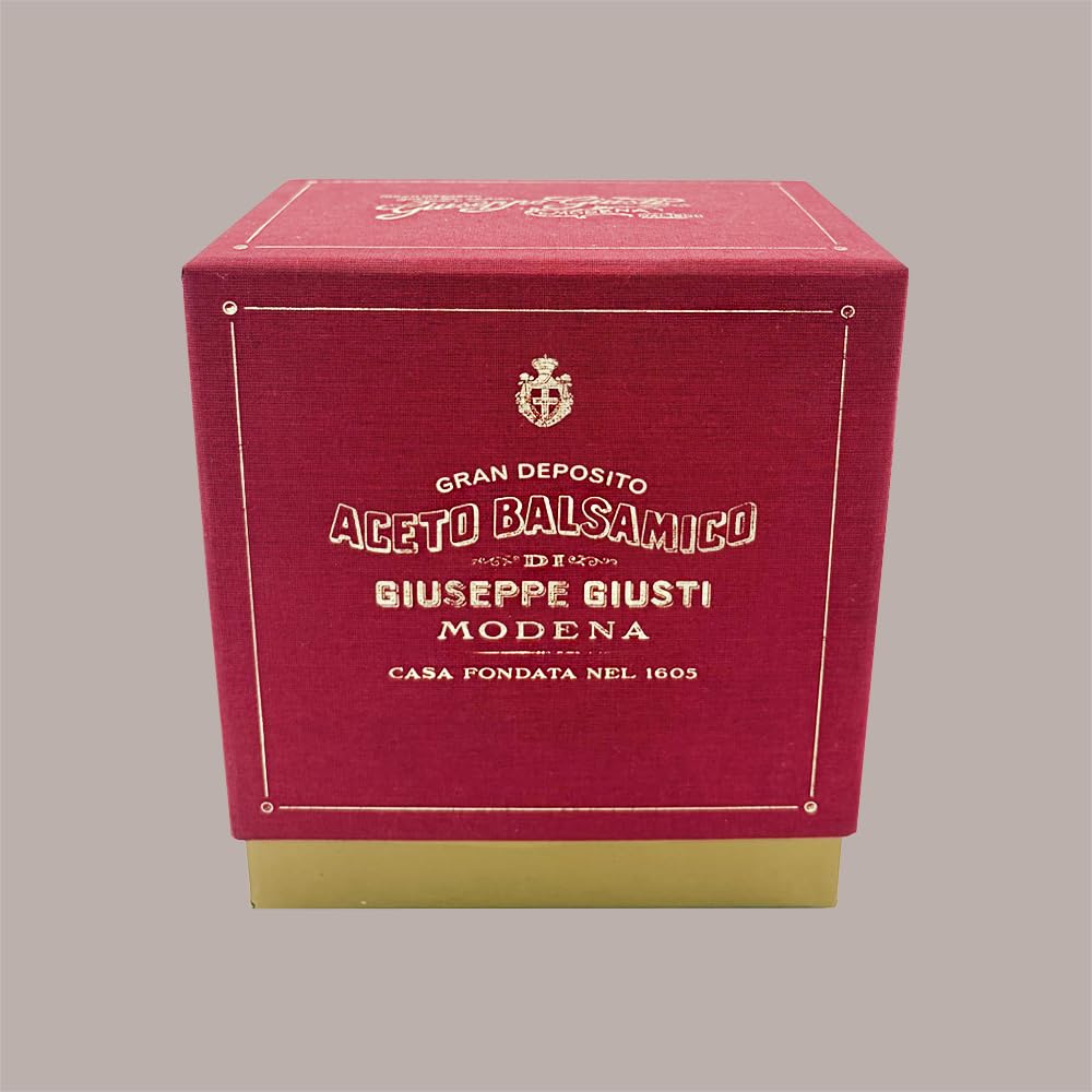Cofanetto Regalo Set 6 Bottiglie Aceto Balsamico Giusti 100 ml Lucgel