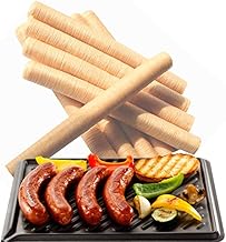 Natural Collagen Casing Sausage 14M 26mm Hot Dog Roast Sausage Eatable Casings for Homemade Sausage Ham