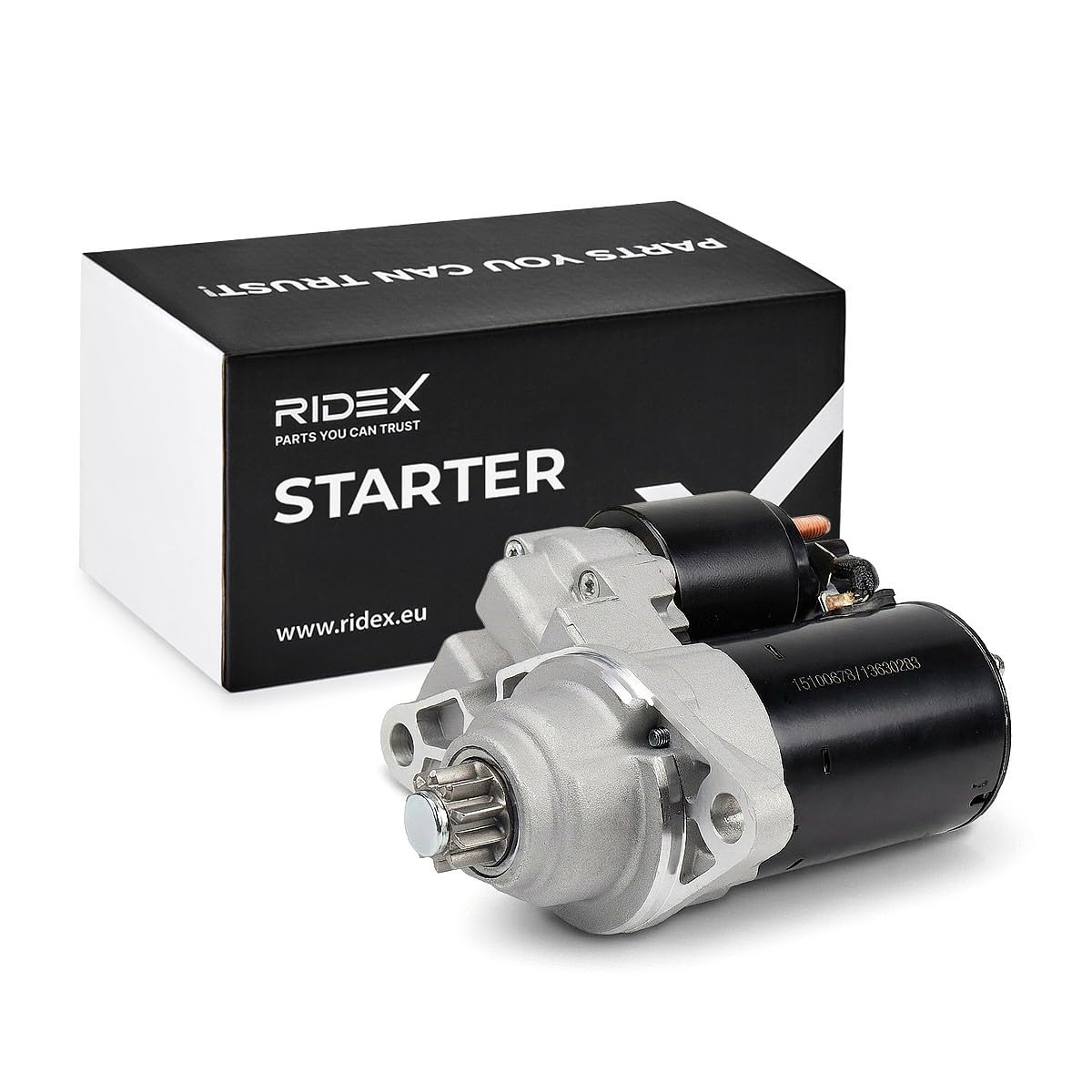 Rozrusznik RIDEX 2S0069 1kW 12V Kompatybilny z VW Golf 5 Variant 1K5 POLO 9N Bora Variant 1J6 POLO Van 6R Golf 6 5K1